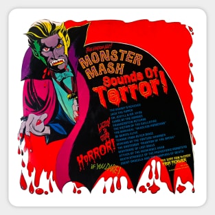 MONSTER MASH Sounds Of Terror! 1974 Sticker